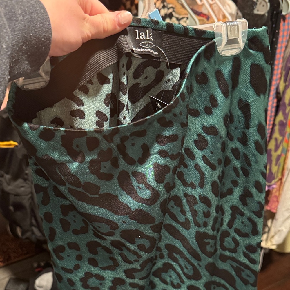 Dressed in LALA Leopard Print Skirt